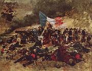 Jean-Louis-Ernest Meissonier The siege of Paris in 1870 France oil painting artist